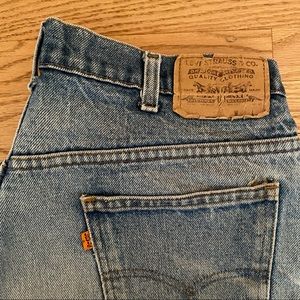 Vintage Levi’s orange tab 517 boot cut * cool wash * << W34 L33>>